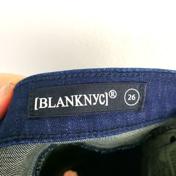 Women's BlankNYC NWT Denim Stretchy Pencil Skirt Waist Size 26/XS/Small - Picture 10 of 13